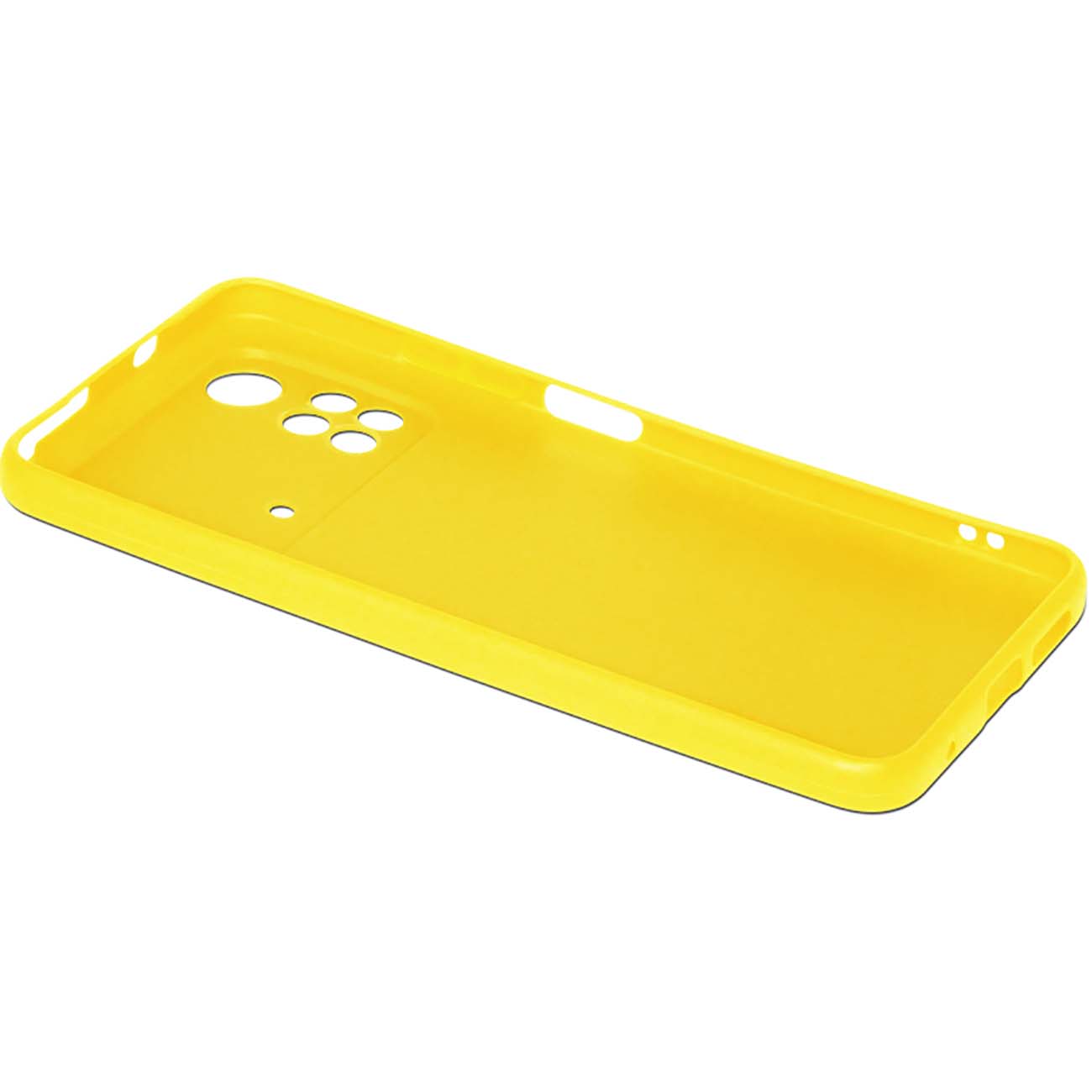 Чехол DF для POCO M4 PRO (4G) poCase-03 желтый