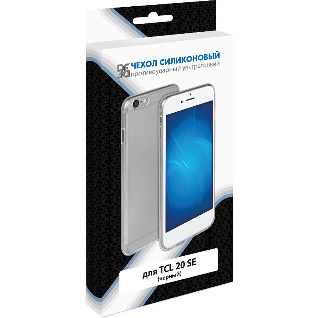 Чехол DF для TCL 20 SE tcCase-02 черный
