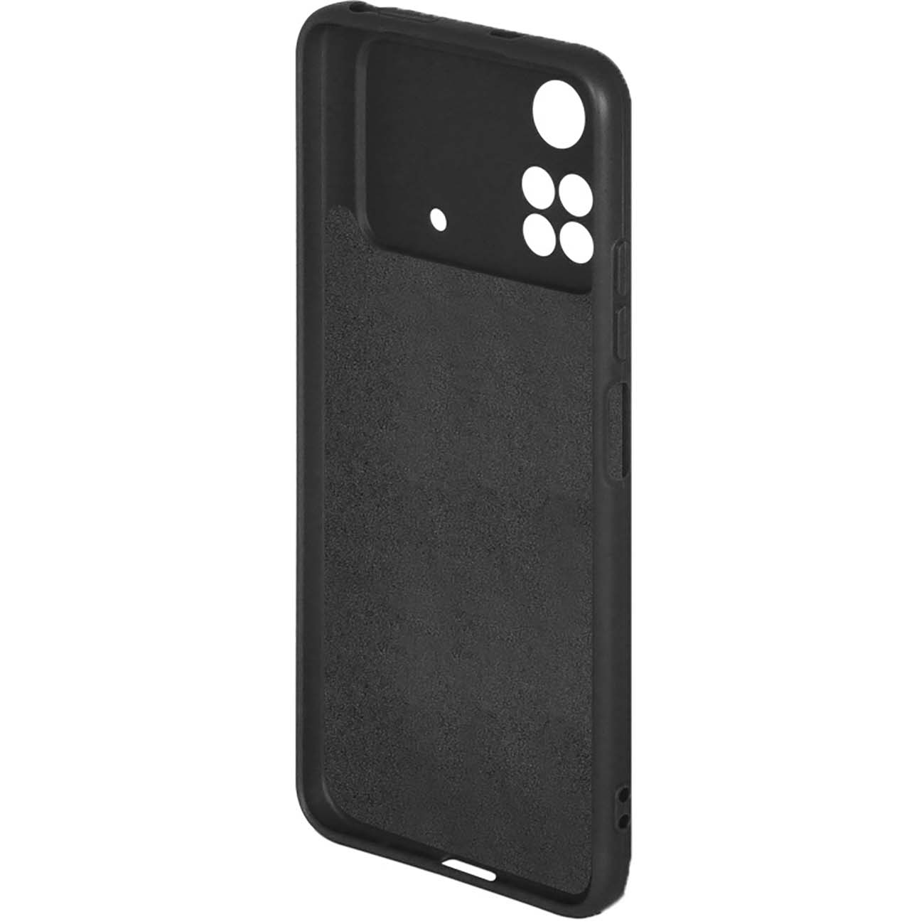 Чехол DF для POCO M4 PRO (4G) poOriginal-06 черный