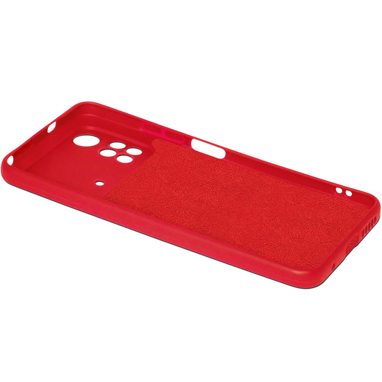 Чехол DF для POCO M4 PRO (4G) poOriginal-06 красный