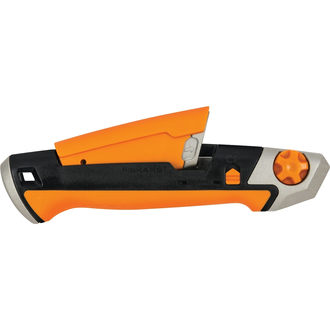 Нож садовый Fiskars канцелярский 18 мм CarbonMax 1027227