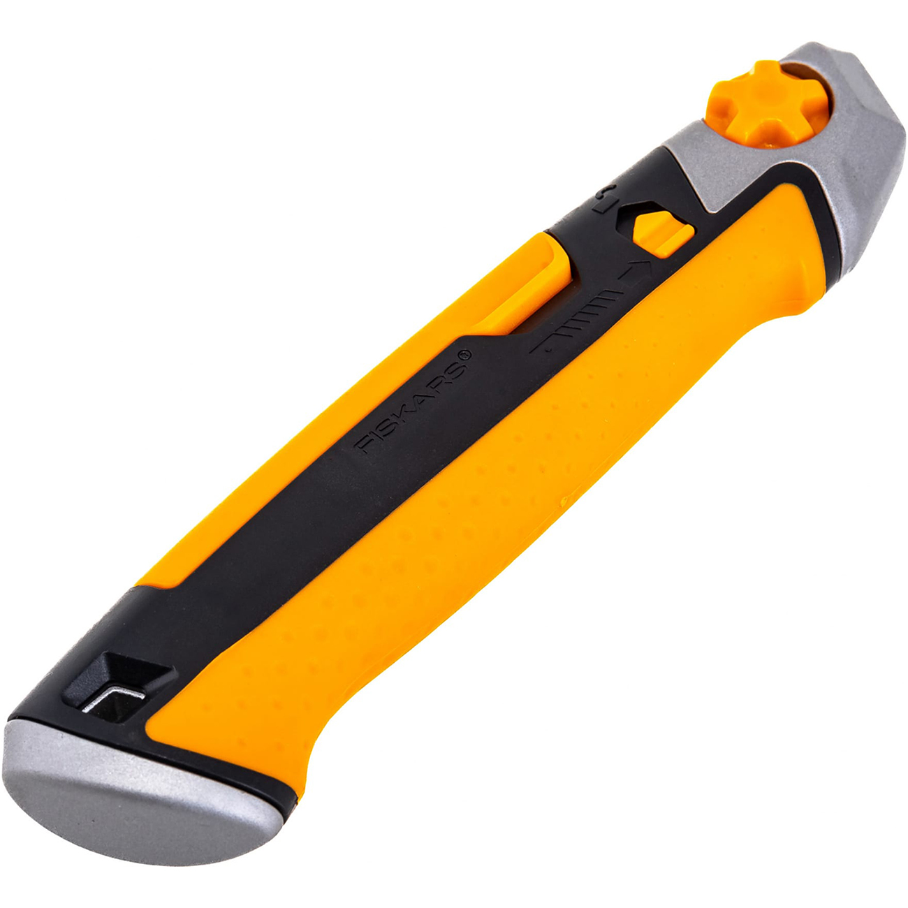Нож садовый Fiskars канцелярский 18 мм CarbonMax 1027227