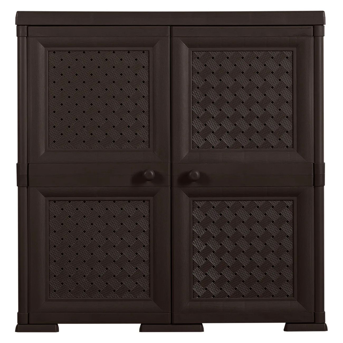 Шкаф для прихожей Элластик-Пласт Уют, шоколад, арт Э-023 Ш (Э-023 Ш)