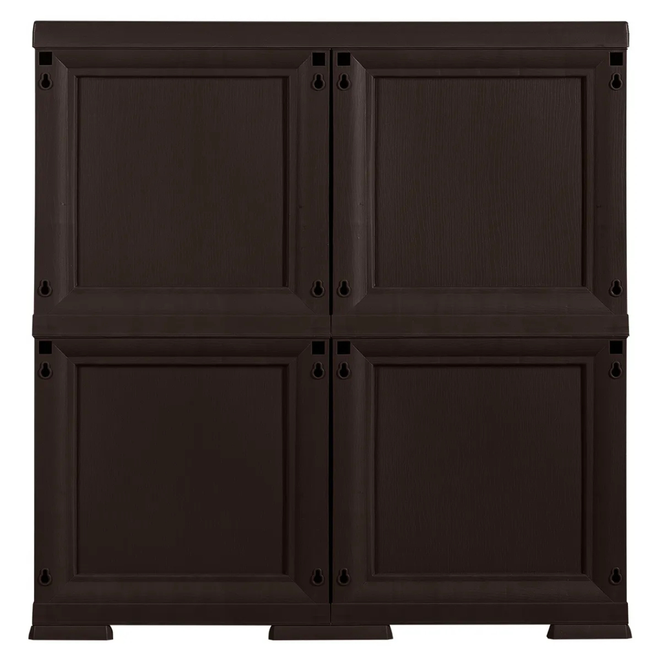 Шкаф для прихожей Элластик-Пласт Уют, шоколад, арт Э-023 Ш (Э-023 Ш)