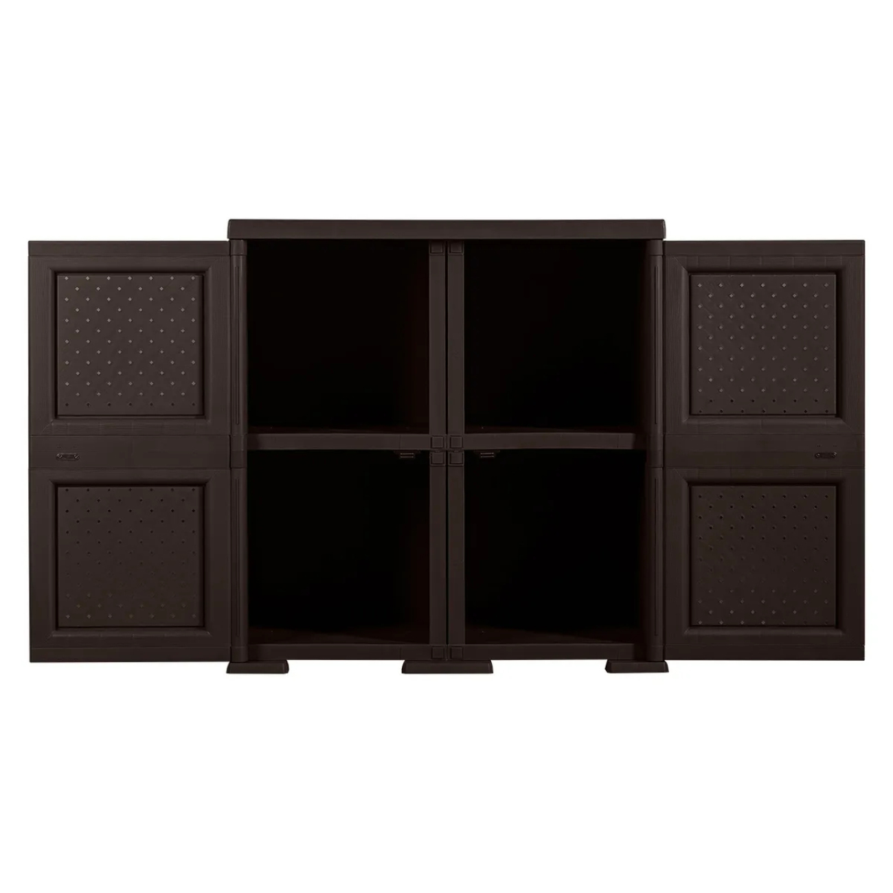 Шкаф для прихожей Элластик-Пласт Уют, шоколад, арт Э-023 Ш (Э-023 Ш)