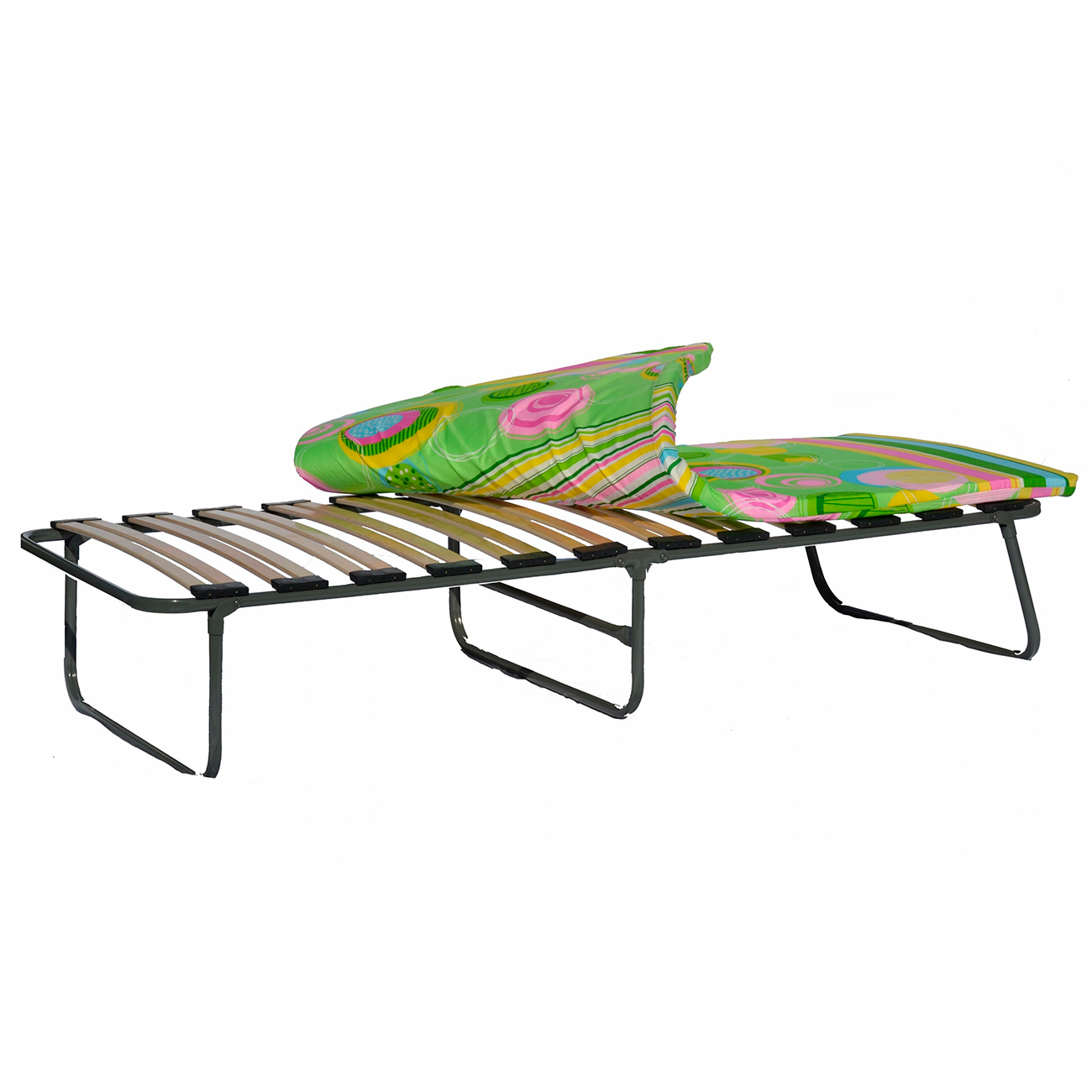 Кровать с подъемным механизмом Формула мебели раскладная Адель на ламелях с матрасом (КР 0003)