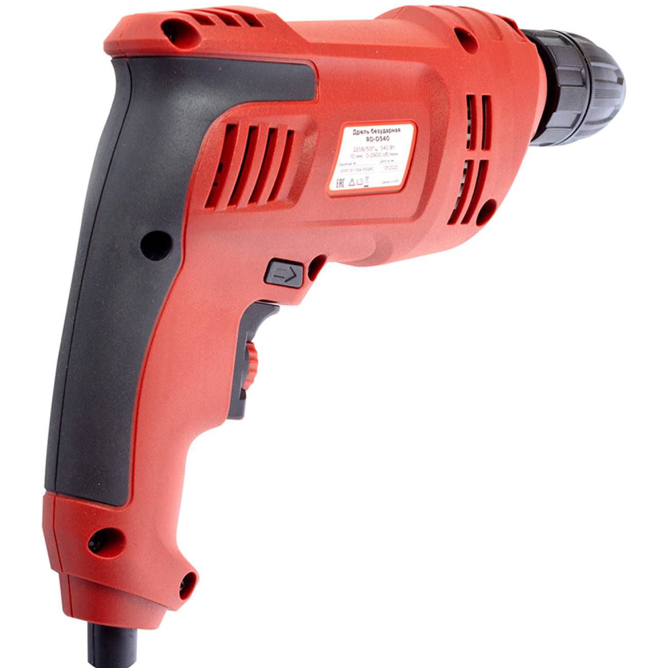 Шуруповерт Redverg RD-D540 безударная