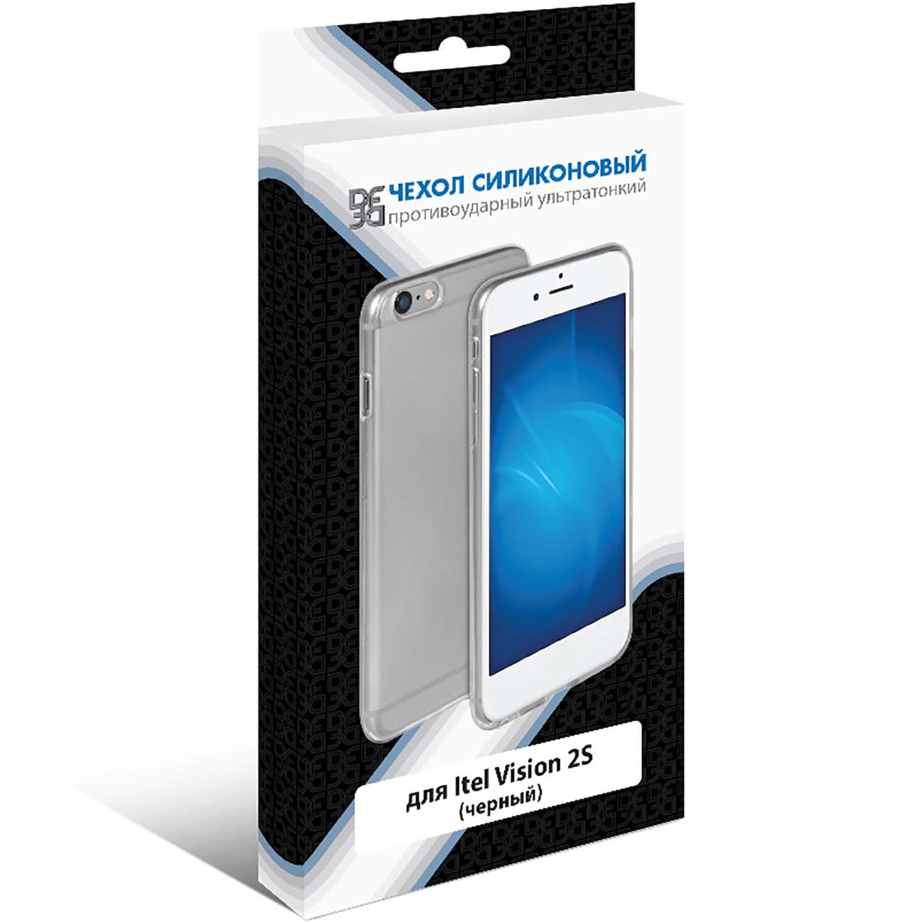 Чехол DF для Itel Vision 2S itCase-03 черный