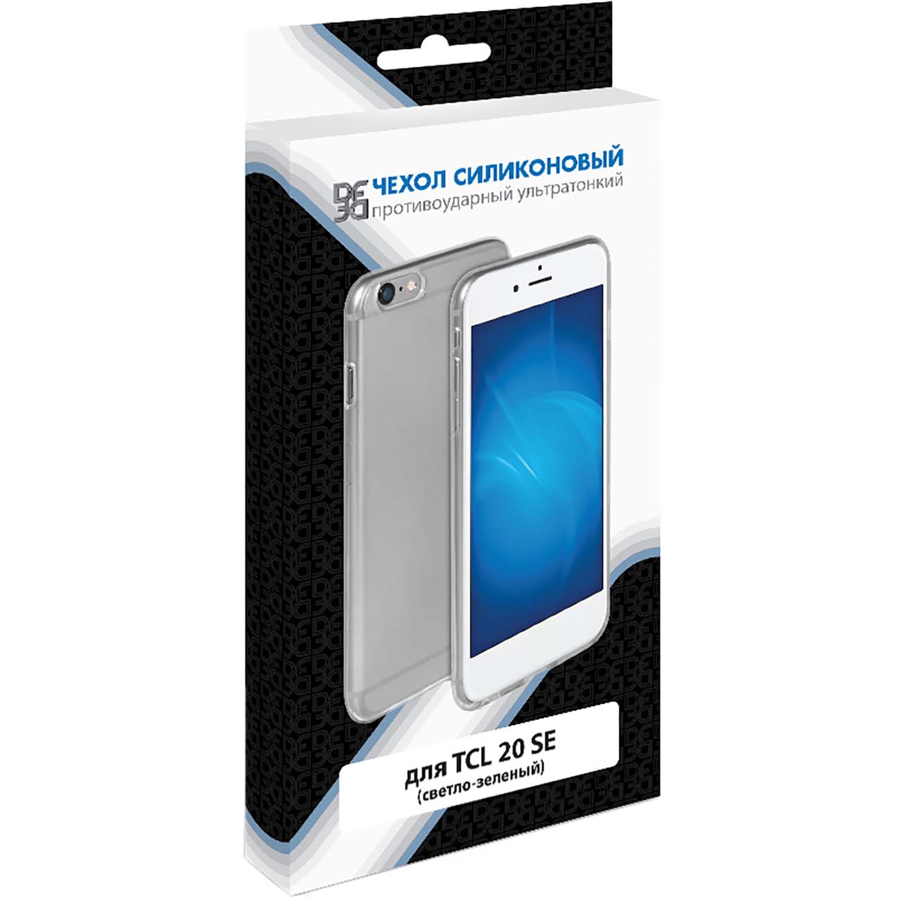 Чехол DF для TCL 20 SE tcCase-02 светло-зеленый