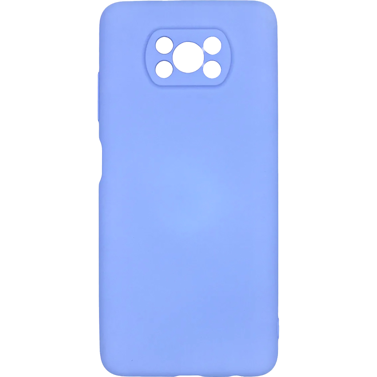 Чехол Pero для Xiaomi POCO X3(PCLS-0082-LB) голубой