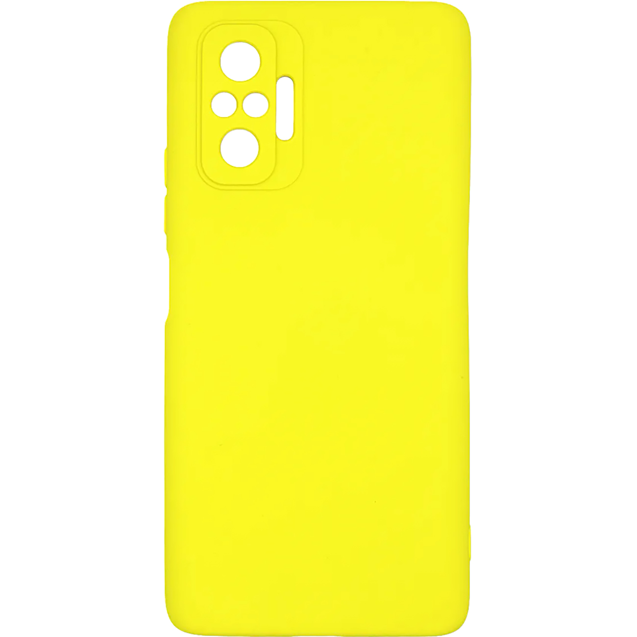 Чехол Pero для Xiaomi Redmi Note 10 Pro (PCLS-0084-YW) желтый