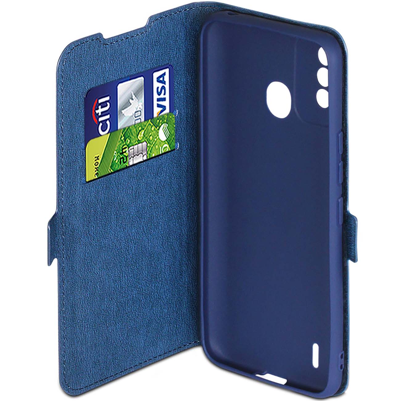 Чехол DF для Itel Vision 2S itFlip-06 синий