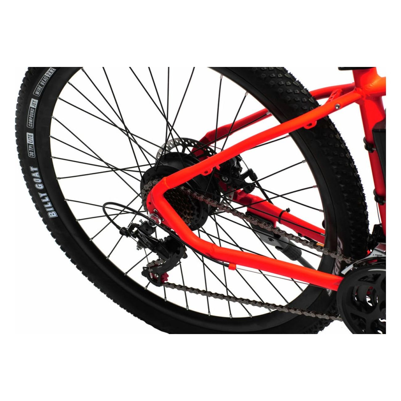 Электрический велосипед FURENDO E-X5 350 красный матовый