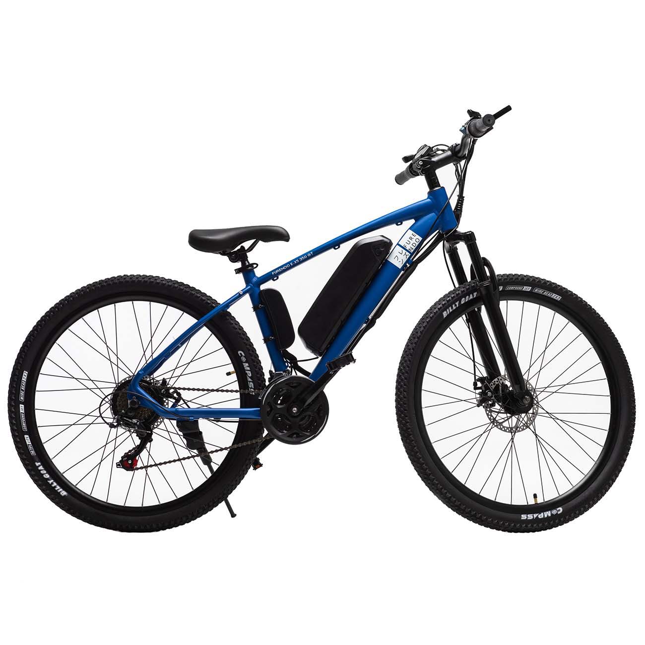 Электрический велосипед FURENDO E-X5 350 GT синий матовый