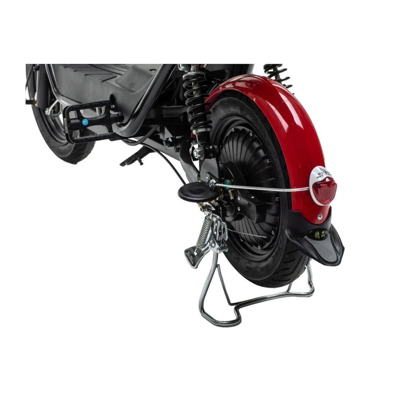 Электрический велосипед FURENDO E-SCOOTER 350 черно-красный