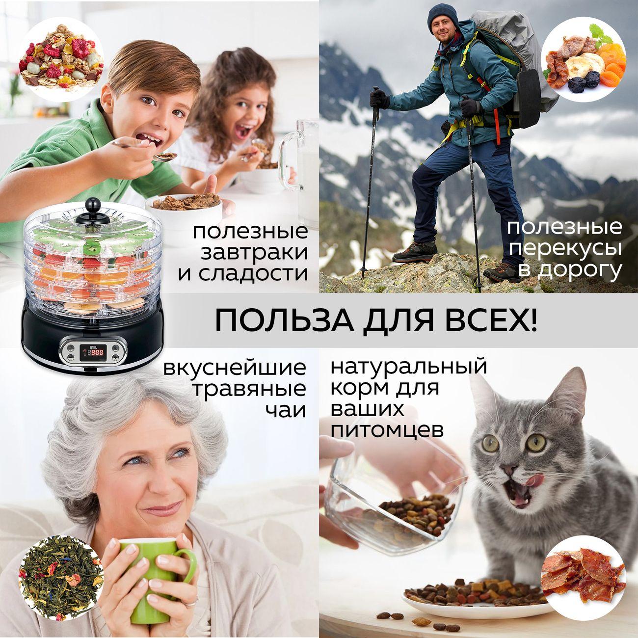 Сушка для фруктов GFGRIL Электрическая GFD-002