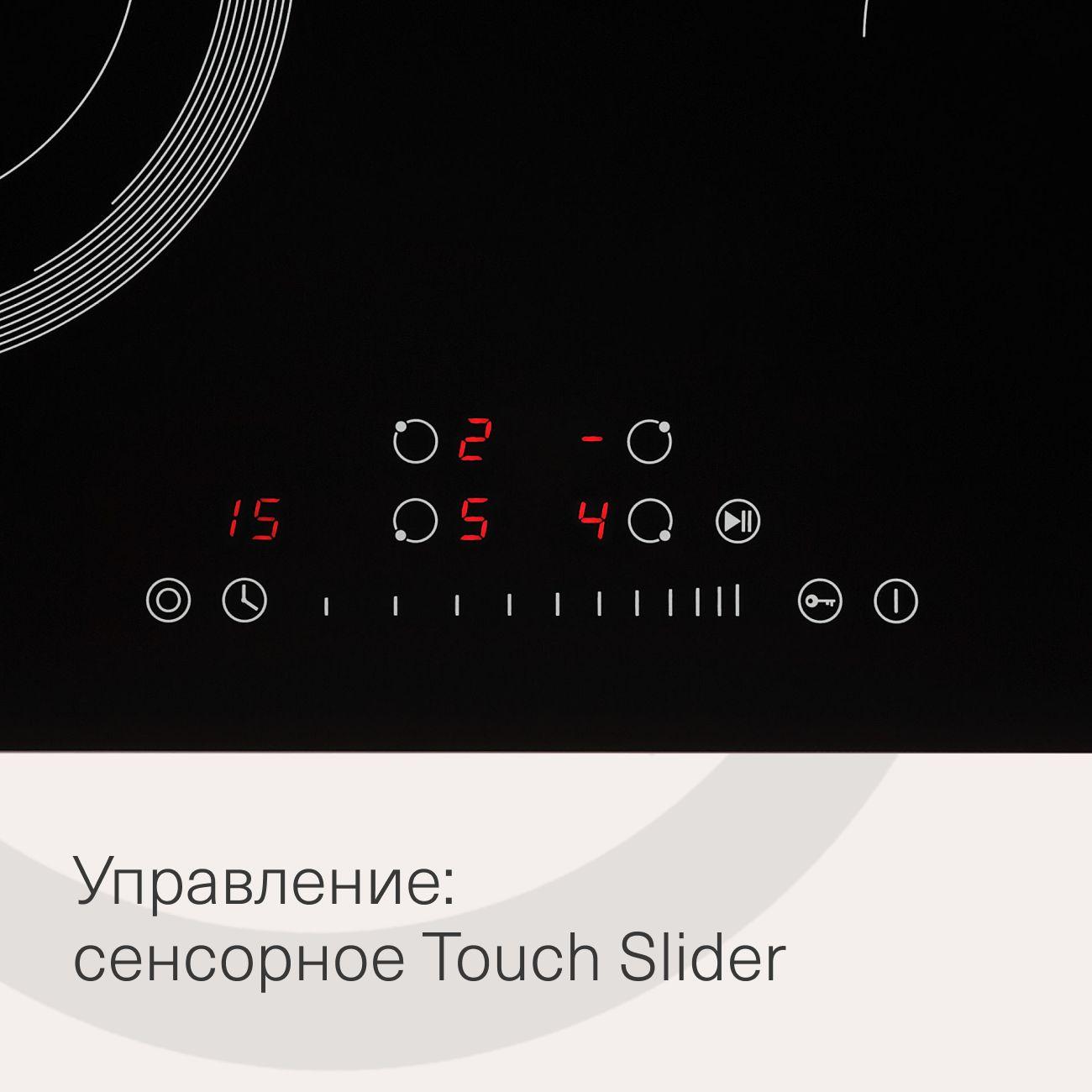 Встраиваемая электрическая панель Krona ORSA 60 BL