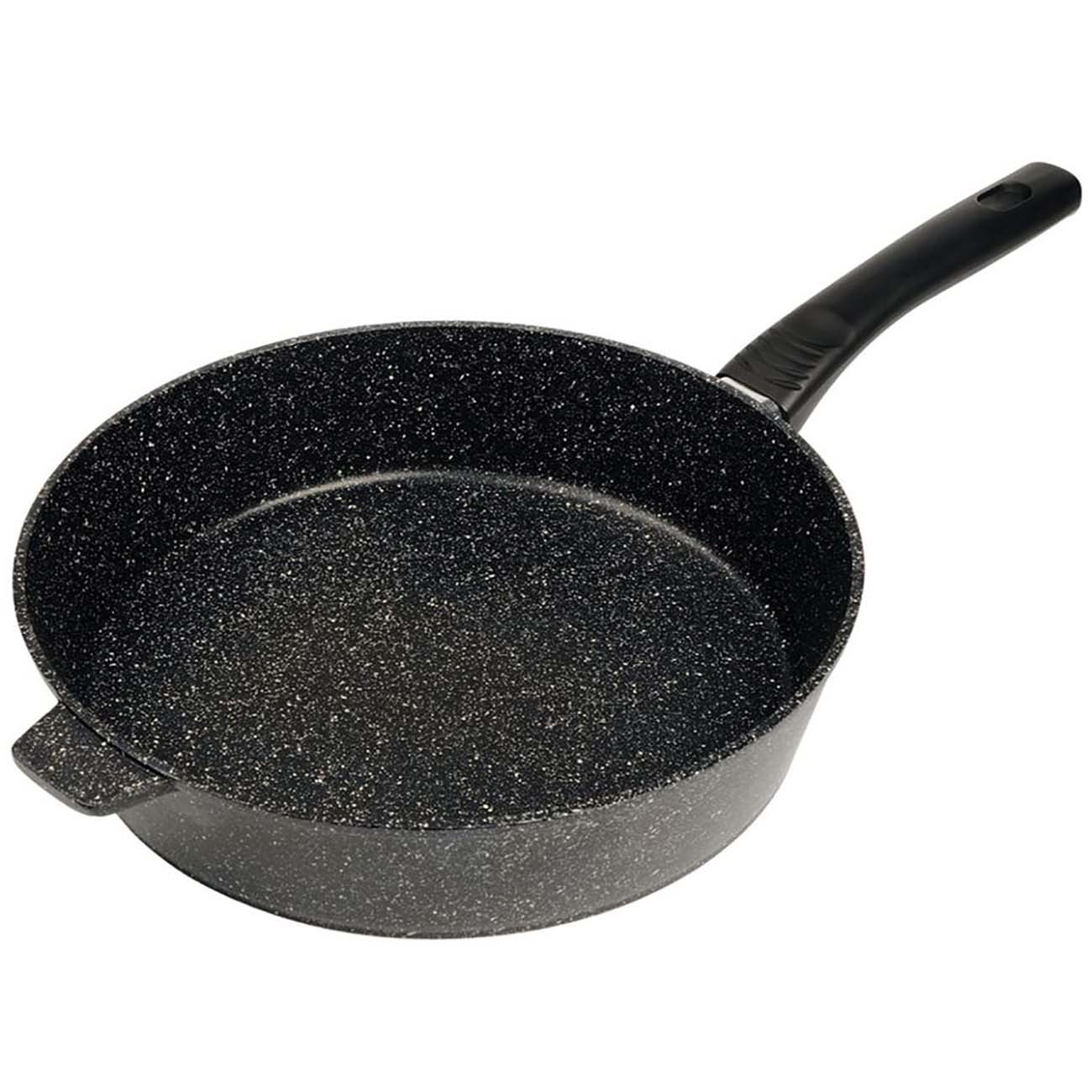 Сковорода Home One 260x60 мм,с пласт. ручкой