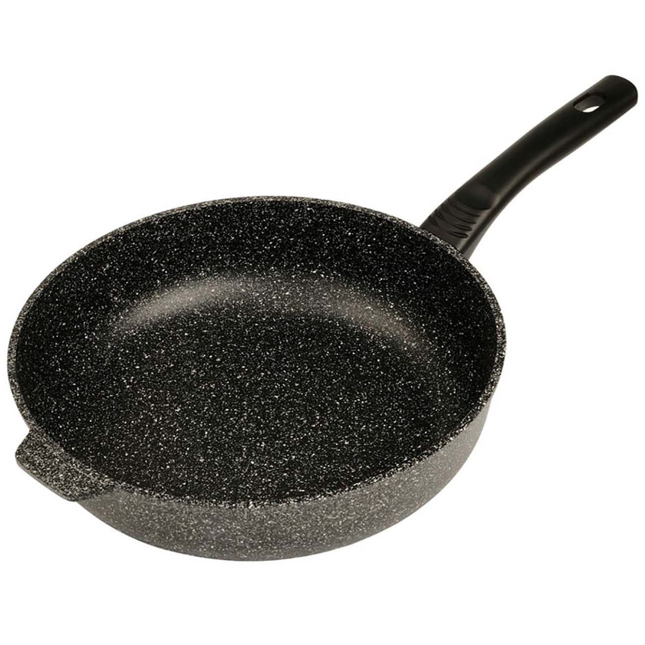 Сковорода Home One 260x68 мм,с пласт. Ручкой