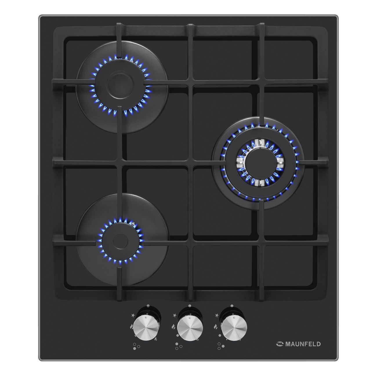 Встраиваемая модульная газовая панель независимая Maunfeld EGHG.43.33CB/G фото