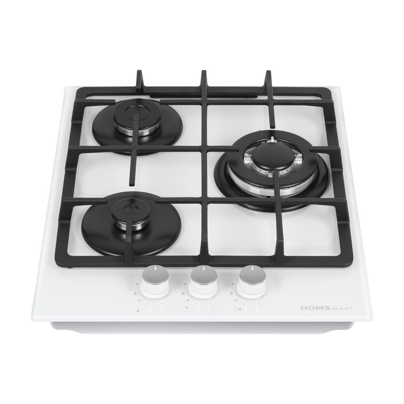Встраиваемая модульная газовая панель независимая HOMSAir HGG433TGCWH