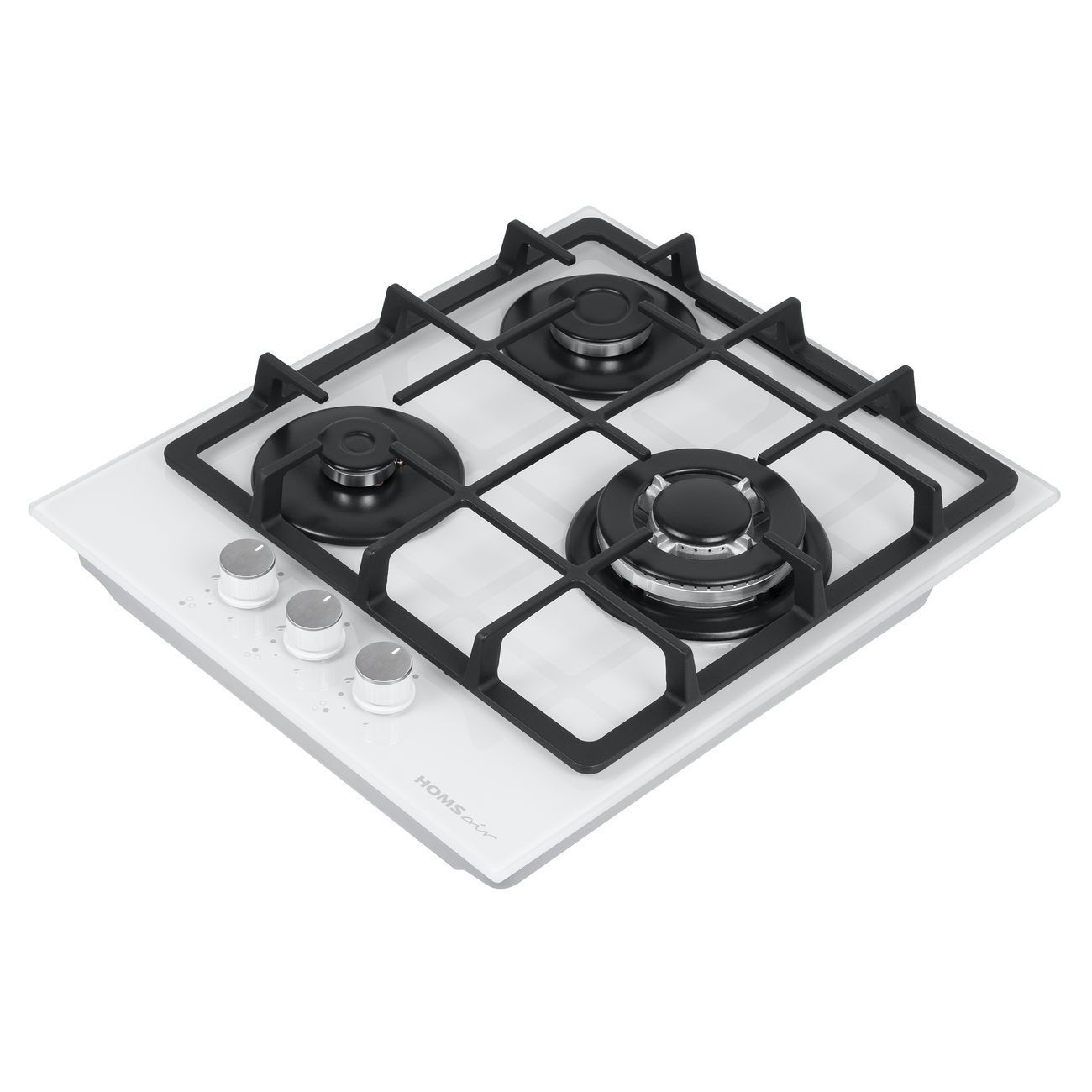 Встраиваемая модульная газовая панель независимая HOMSAir HGG433TGCWH