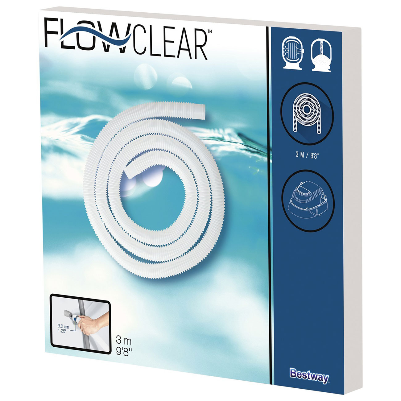 Шланг Bestway d=32 мм, длина до 3 м, 58369