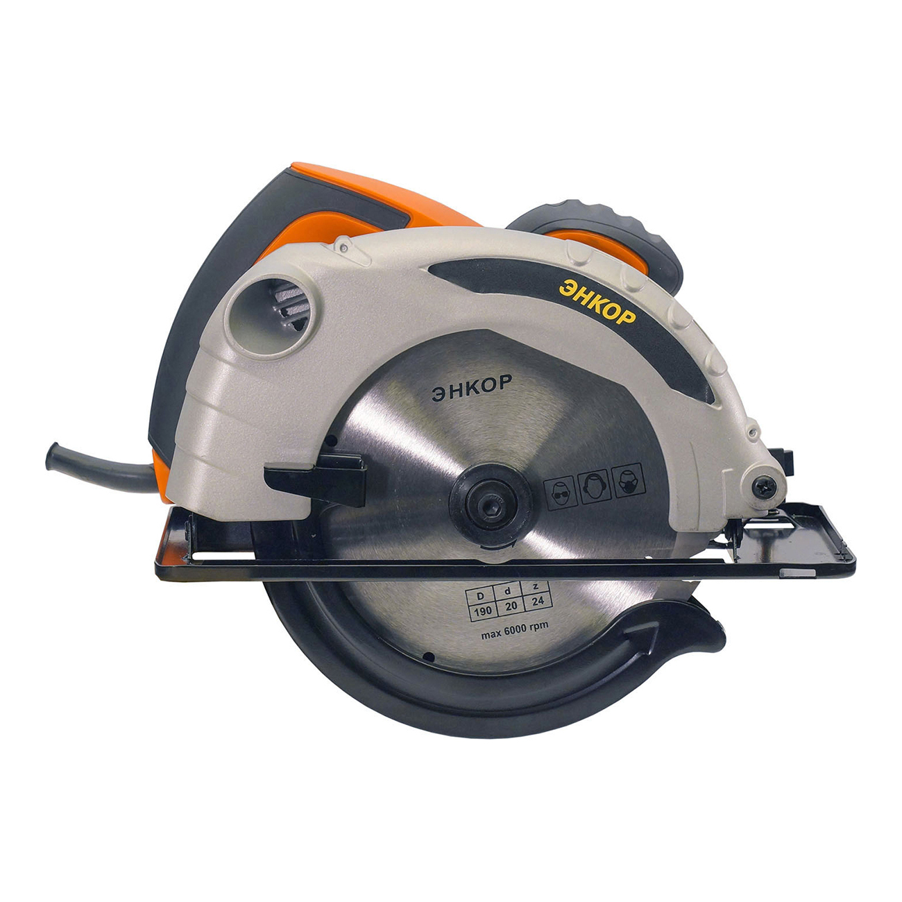 Электропила циркулярная Энкор ПДЭ-1500/65 50245