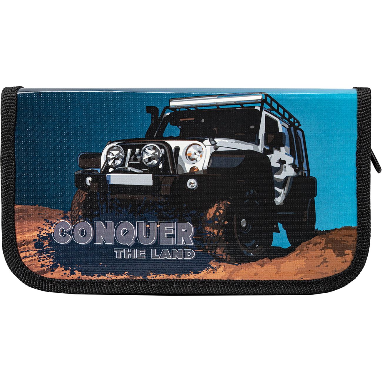 Пенал Пифагор Джип 19х11см