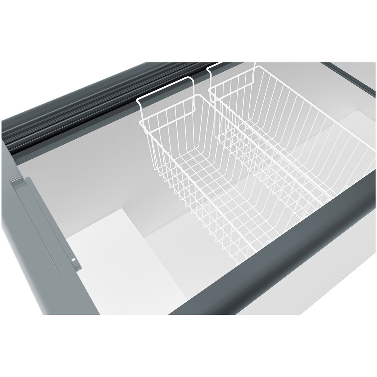 Морозильный ларь Gellar FG 600 C серый