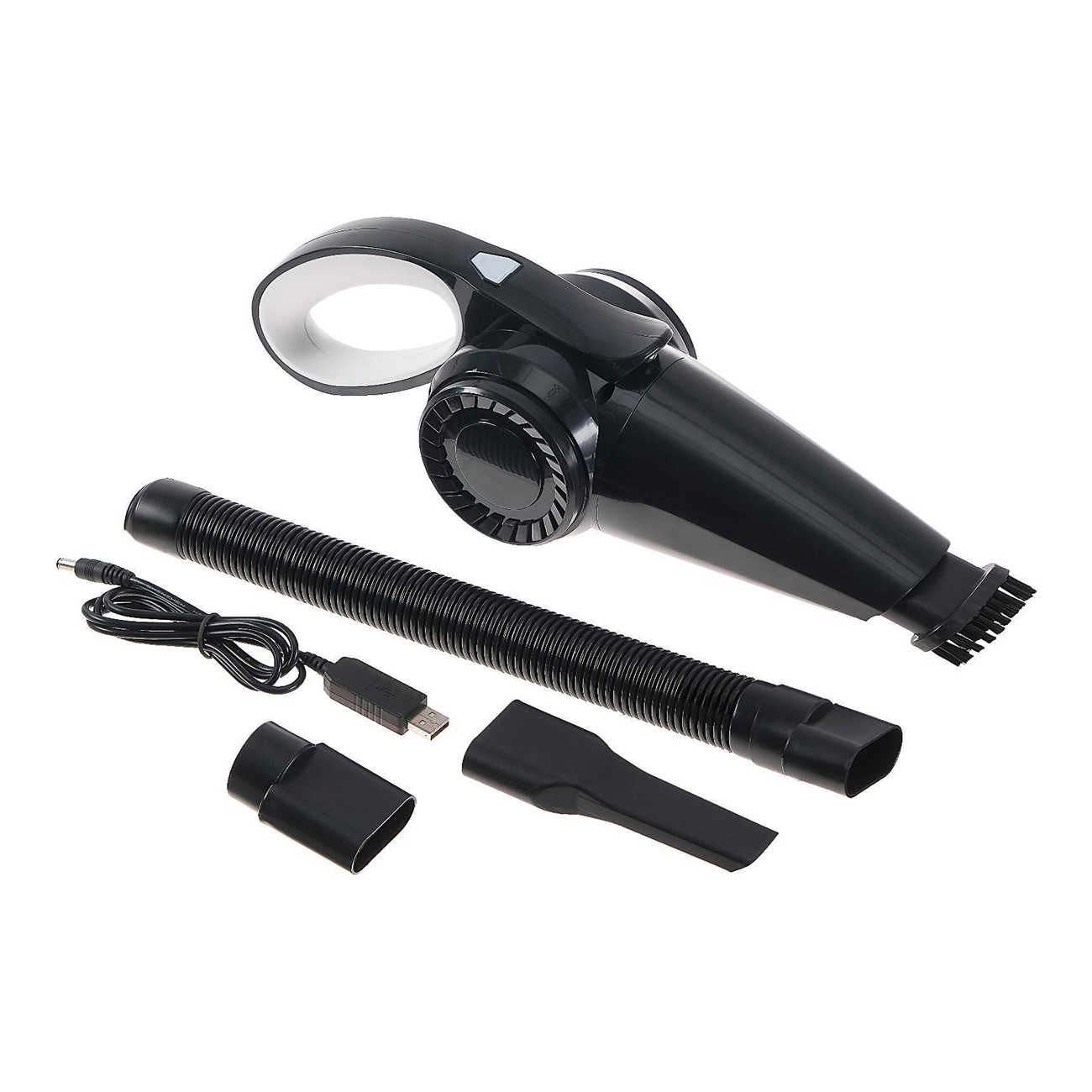 Пылесос автомобильный Cartage TURBO, черный (5179734)