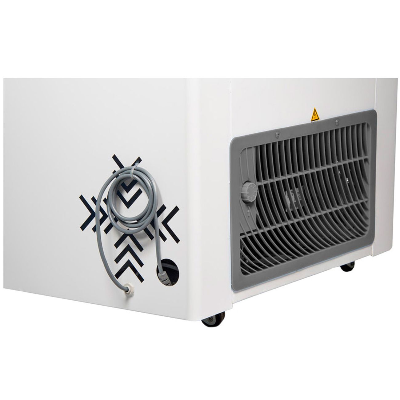 Морозильный ларь Gellar FG 350 E красный