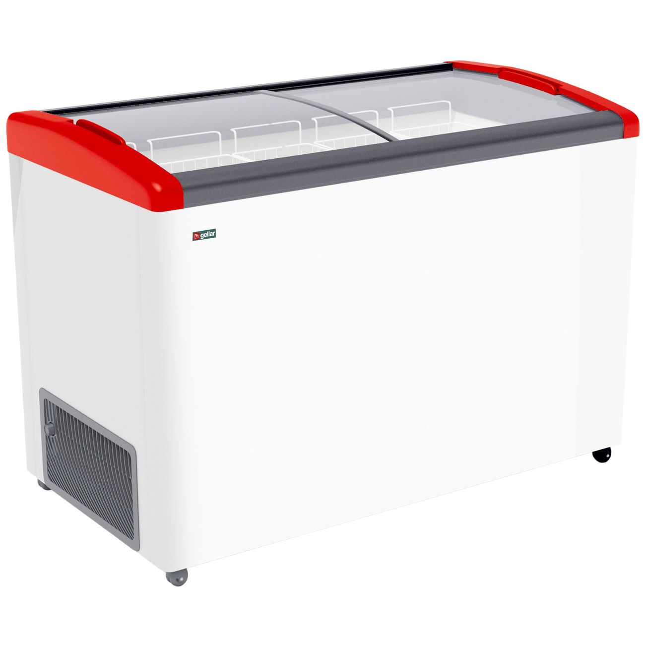 Морозильный ларь Gellar FG 475 E красный