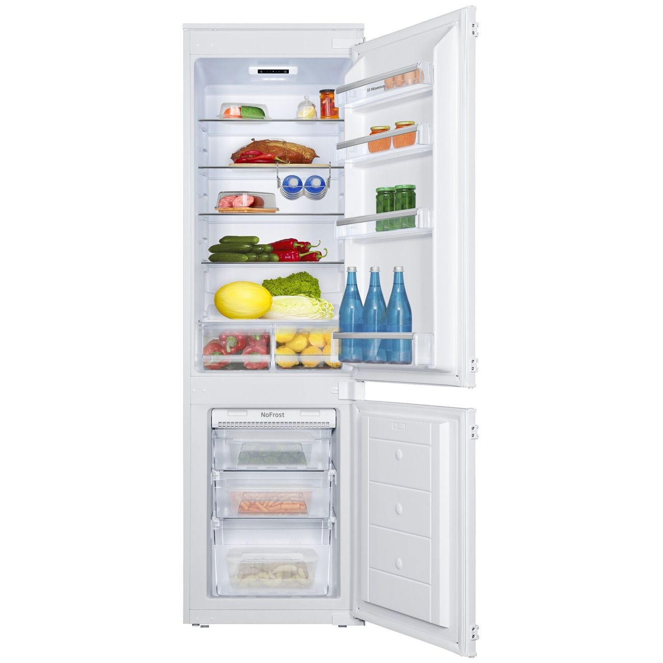 Встраиваемый холодильник комби Hansa BK316.3FNA 1193159