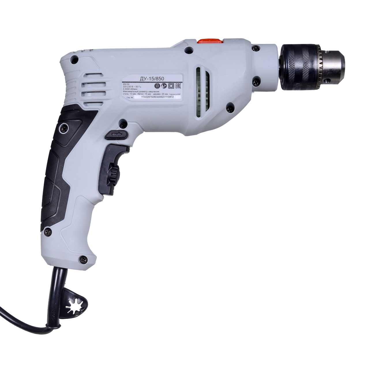 Дрель ударная Ресанта ДУ-15/850 (75/8/3)