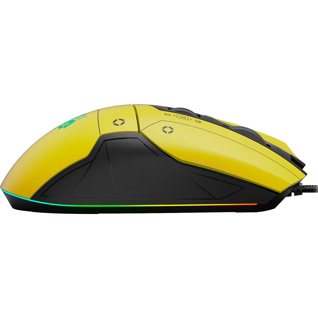 Игровая мышь A4Tech Bloody W70 Max Punk желтый/черный