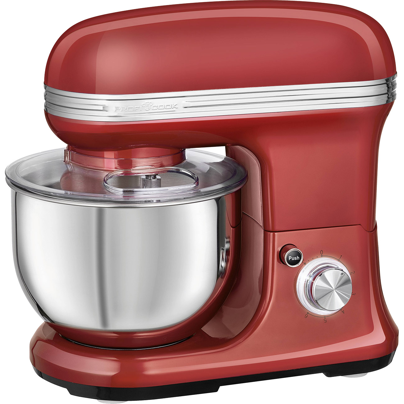 Планетарный миксер Profi Cook PC-KM 1197 rot фото
