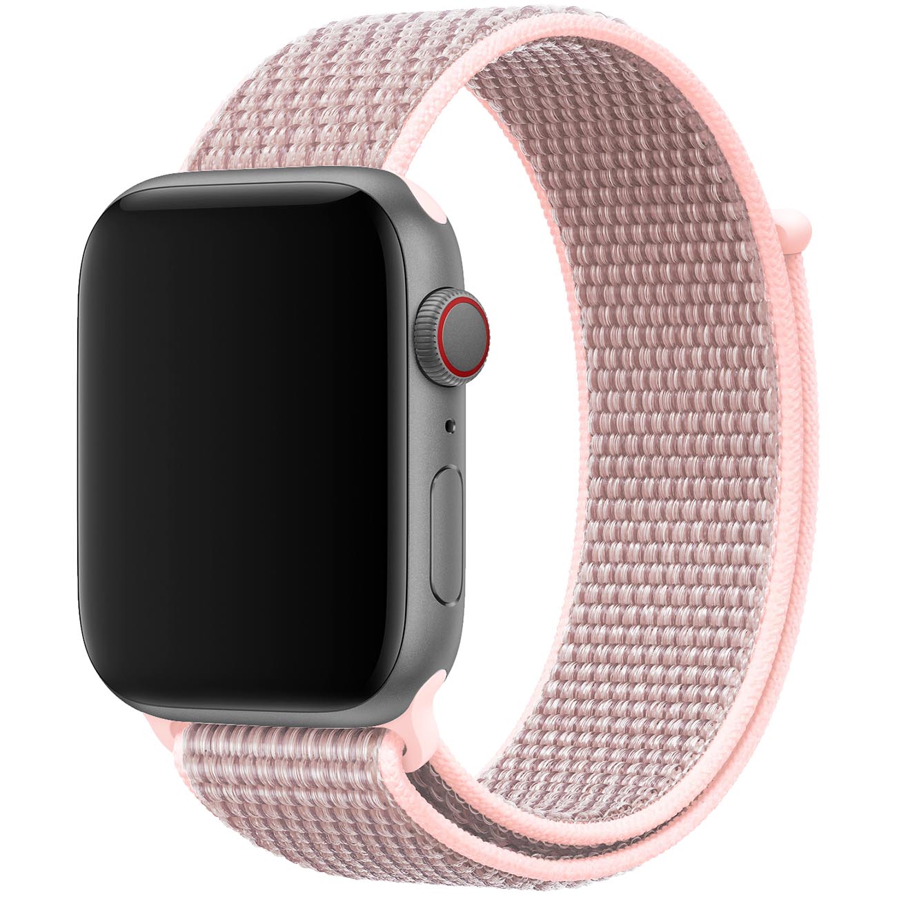 Спортивный браслет W.O.L.T. для Apple Watch 38 мм, розовый