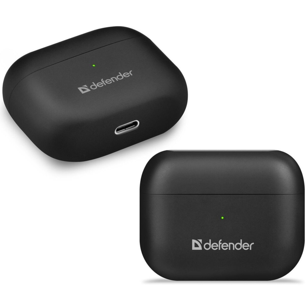 Наушники True Wireless Defender Twins 907 черный, TWS, Bluetooth (63907)