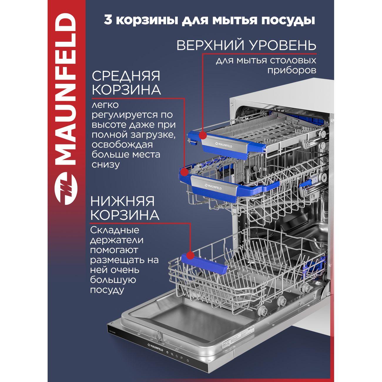 Встраиваемая посудомоечная машина Maunfeld MLP-08IMR