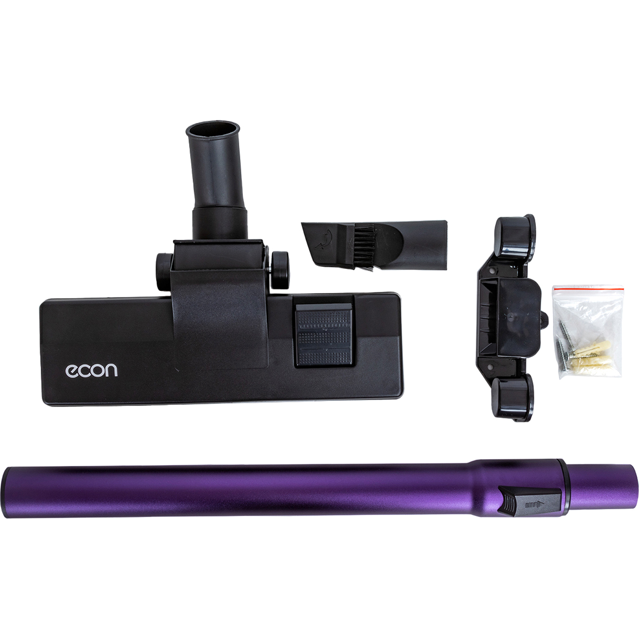 Пылесос ручной (handstick) Econ ECO-1252VC серый с фиолетовым