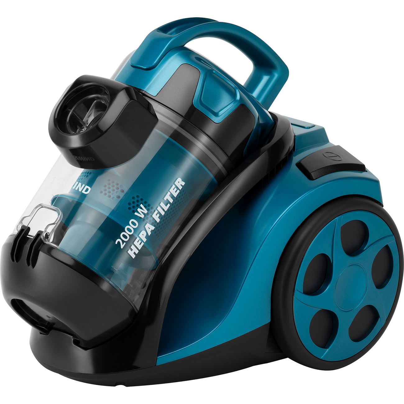 Пылесос с контейнером для пыли Starwind SCV5630 2000Вт бирюзовый фото