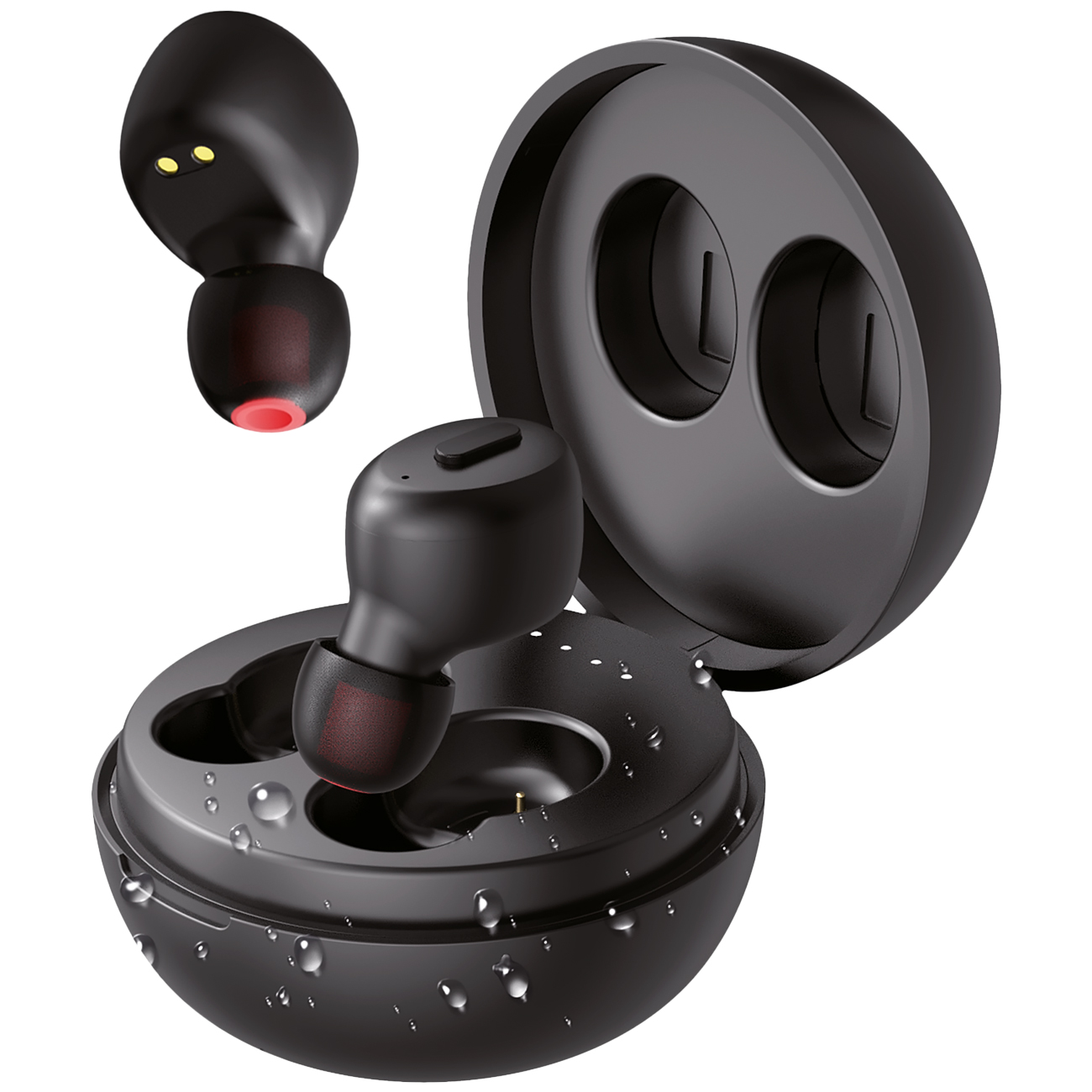 Наушники внутриканальные Bluetooth Nobby Expert T-111, NBE-BH-50-07, черный