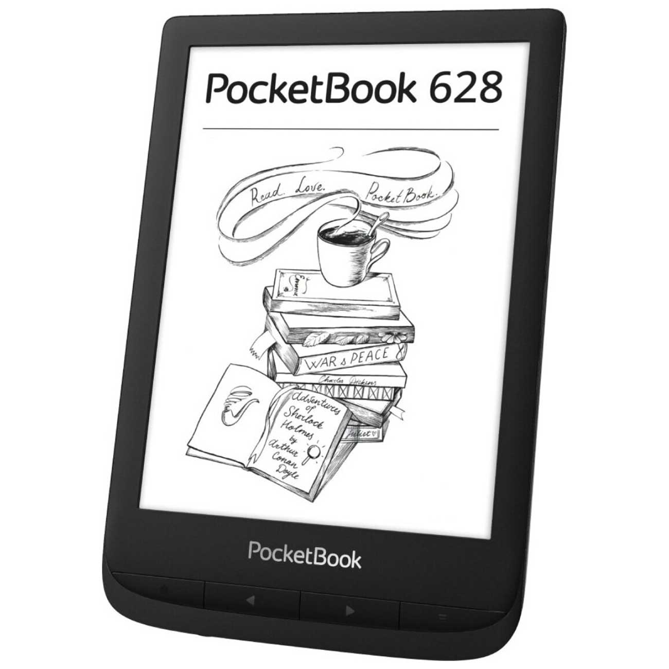 Электронная книга PocketBook 628 Ink Black (PB628-P-CIS)