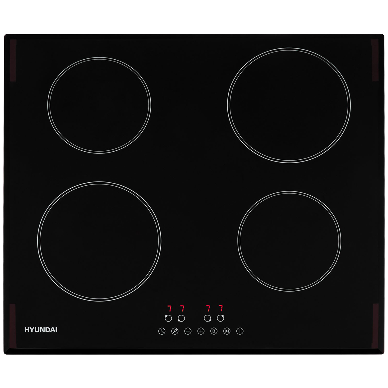 Встраиваемая электрическая панель Hyundai HHI 6745 BG