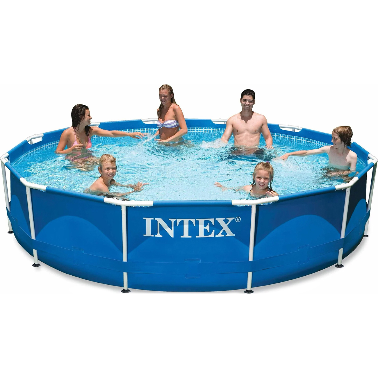 Бассейн каркасный Intex Metal Frame