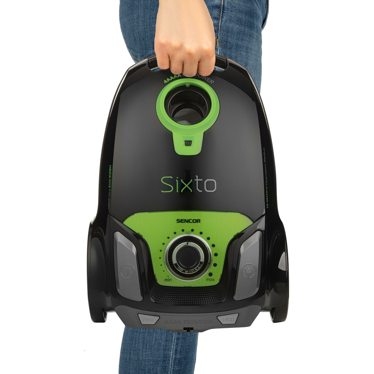 Пылесос с пылесборником Sencor SVC 6900GR