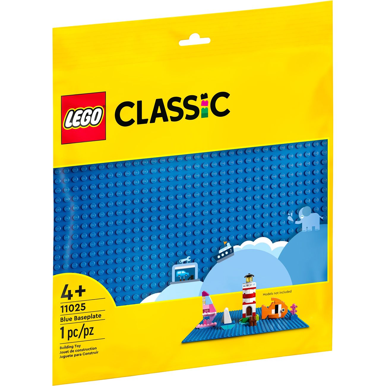 Конструктор Lego Classic Синяя базовая пластина 11025