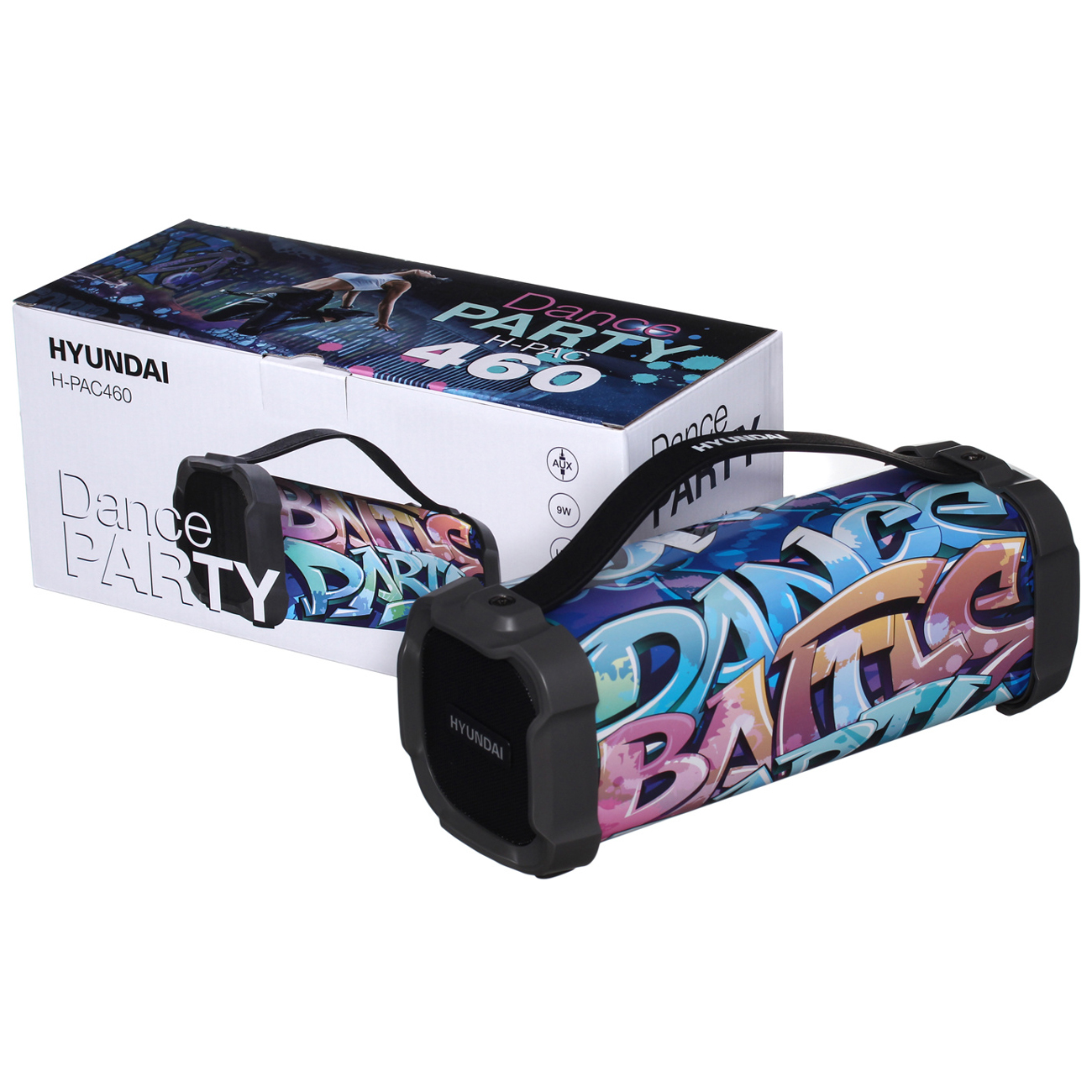 Беспроводная акустика Hyundai H-PAC460 черный