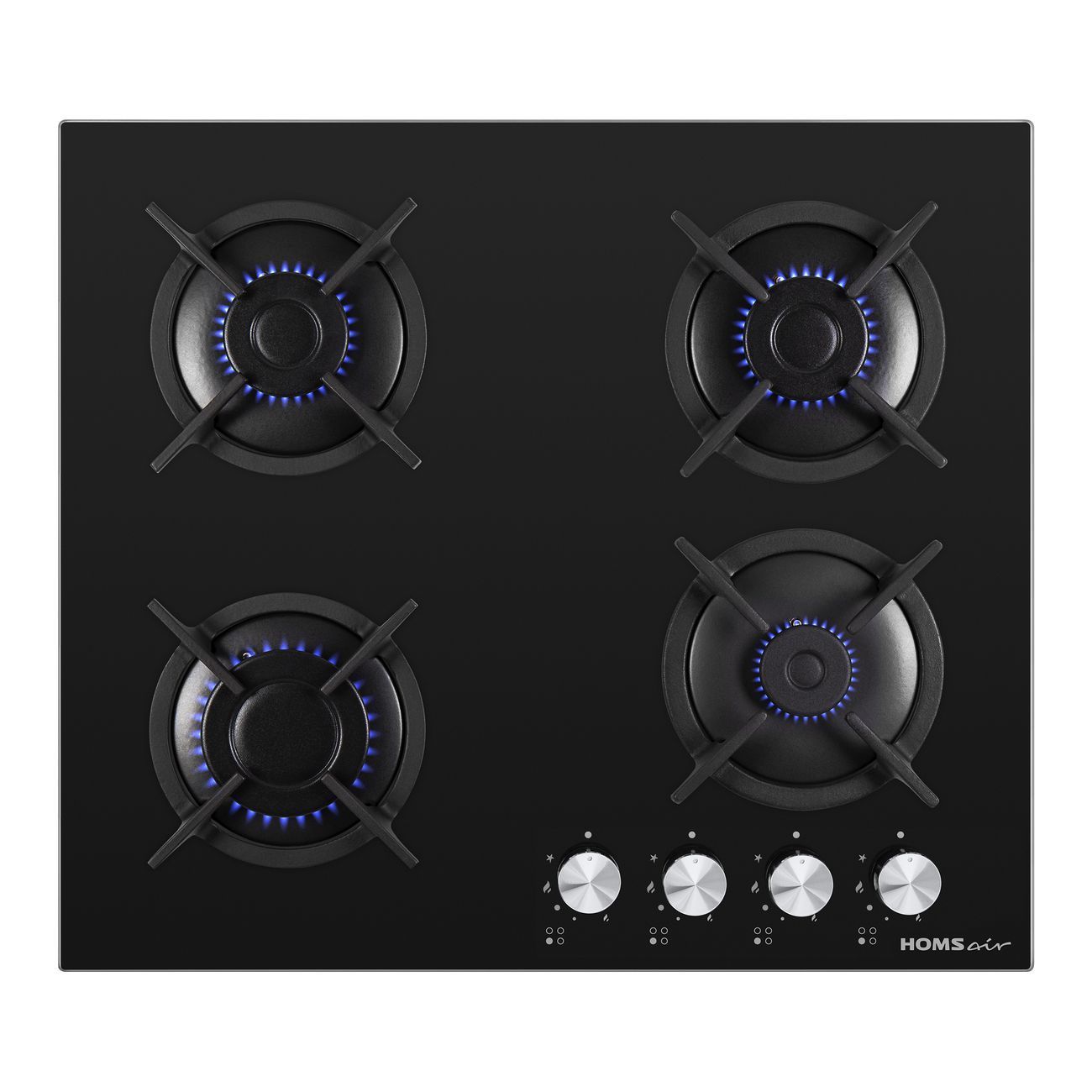 Встраиваемая газовая панель независимая HOMSAir HGG641BK